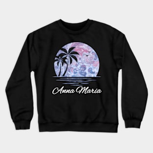 Anna Maria Florida Vacation Beach Island Family Crewneck Sweatshirt